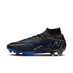 Nike Herren Zoom Superfly 9 Elite Fg Fußballschuh, Schwarz Blau Black Chrome Hyper Royal, 38.5 EU von Nike