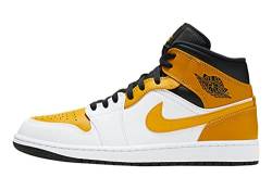 Nike High-Top Sneaker für Herren, weiß/Universität Gold-schwarz, 48.5 EU von Nike