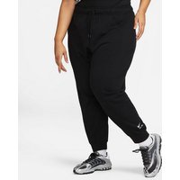 Nike Jogginghose W NSW AIR FLC MR JGGR PLUS BLACK/BLACK/BLACK von Nike