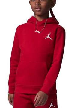Nike Jordan Jungen Sweatshirt mit Kapuze MJ Essentials Rot, Code 95C551-R78, rot, 10-12 Jahre von Nike
