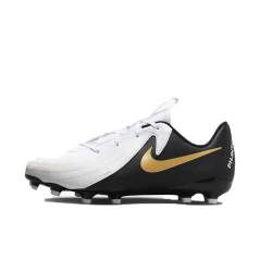 Nike Jr Phantom Gx Ii Academy Fg/Mg Fußballschuh, White Black MTLC Gold Coin, 38 EU von Nike