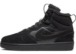 Nike Jungen Court Borough Mid 2 Boot Ps Sneaker, Black/Black/Black von Nike