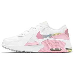 Nike Jungen Unisex Kinder Air Max Excee Sneaker, Weiß, 23.5 EU von Nike