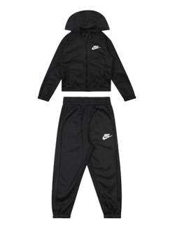 Nike -KOMPLETTE ANZUG - Sweatshirt mit Kapuze - Kängurutaschen -Hose mit elastischer Taille -Logo, Schwarz , 2-3 Jahre von Nike