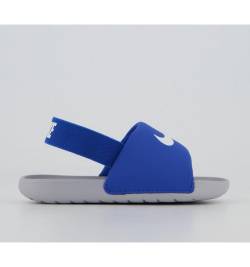 Nike Kawa Infant Slides HYPER COBALT WOLF GREY,Blue von Nike