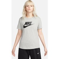 Nike New Sportswear Essential Icon Futura T-Shirt Damen in grau von Nike