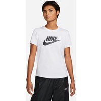 Nike New Sportswear Essential Icon Futura T-Shirt Damen in weiß von Nike