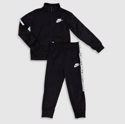 Nike -Overall bestehend aus Sweatshirt und Hose -Sweatshirt mit durchgehendem Reißverschluss -Sweatshirt mit gerippten Bündchen und Saum -Hose mit elastischem Rundhalsausschnitt, 24 Monate, von Nike
