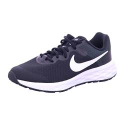 Nike Revolution 6 Kinder Sneaker, Black/White-Dk Smoke Grey, 27.5 EU von Nike