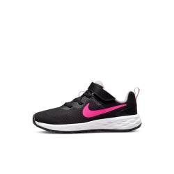 Nike Revolution 6 Sneaker, Black/Hyper PINK-PINK Foam, 28.5 EU von Nike