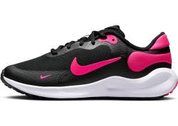 Nike Revolution 7 (GS) Sneaker, Black/Hyper Pink-WHI, 32 EU von Nike