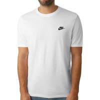 Nike Sportswear Club T-Shirt Herren in weiß, Größe: M von Nike