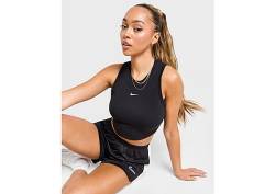 Nike Sportswear Essential Rib Crop Tank Top - Damen, Black/Sail von Nike