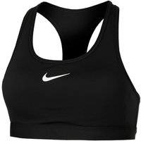 Nike Swoosh Medium Sport-BH Damen in schwarz von Nike