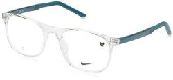 Nike Unisex Optical Sunglasses, 900 Clear Space Blue, 53 von Nike