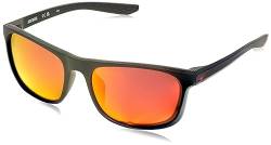 Nike Unisex Sun Sunglasses, 010 Matte Black red mirro, 57 von Nike