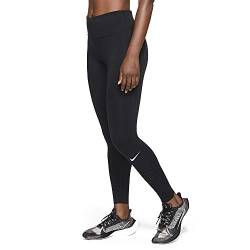Nike Womens W Nk Epic Lx Tght Leggings, Black/Reflective Silver, XS von Nike