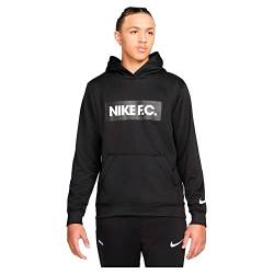 Seidensticker Nike F.C. Kapuzen-Pullover Herren Soccer, schwarz(schwarz), Gr. XL von Nike