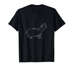 Hippo T-Shirt von Nilpferd Hippo Shirts