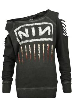Nine Inch Nails Downward Spiral Frauen Sweatshirt Charcoal M von Nine Inch Nails