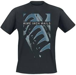Nine Inch Nails Downward Spiral Männer T-Shirt schwarz L 100% Baumwolle Band-Merch, Bands von Nine Inch Nails