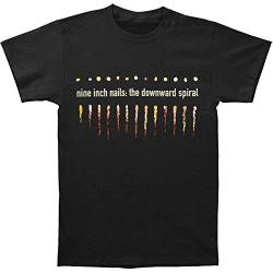 Nine Inch Nails Herren T-Shirt Downward Spiral Slim Fit Schwarz - Schwarz - Groß von Nine Inch Nails