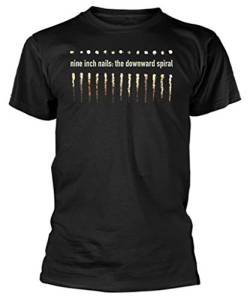 Nine Inch Nails 'The Downward Spiral' (Black) T-Shirt (medium) von Nine Inch Nails