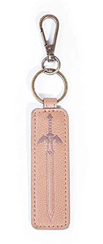 The Legend of Zelda Sword Faux Leather Keychain Schlüsselanhänger 16 Centimeters Braun (Brown) von Nintendo