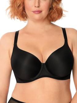 Nipplex Anna Minimizer-BH für volle Brüste, geformte Full Cups mit weicher Schaumstoffpolsterung, regulierbare, breite Träger, hoher Steg, breite Seitenflügel von Nipplex