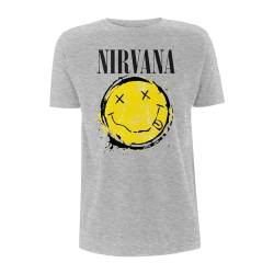 NIRVANASMILEY Splat Shirt XL von Nirvana