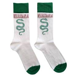 Nirvana Ankle Socken Serve The Servants Nue offiziell Herren Weiß (UK SIZE 7 - UK Size 7-11 von Nirvana