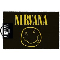 Nirvana Fußmatte - Smiley - multicolor  - Lizenziertes Merchandise! von Nirvana