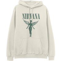 Nirvana Kapuzenpullover - Angel - S bis XXL - für Männer - Größe M - beige  - Lizenziertes Merchandise! von Nirvana