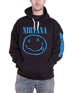 Nirvana Nevermind Smile Männer Kapuzenpullover schwarz XXL von Nirvana