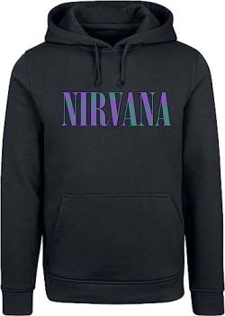 Nirvana Sliver Männer Kapuzenpullover schwarz S 100% Baumwolle Band-Merch, Bands von Nirvana