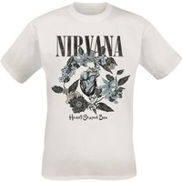 Nirvana T-Shirt - Heart Shape Box - S bis 3XL - für Männer - Größe 3XL - weiß  - Lizenziertes Merchandise! von Nirvana