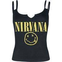 Nirvana Top - Smiley Venus - M bis XXL - für Damen - Größe L - schwarz  - EMP exklusives Merchandise! von Nirvana