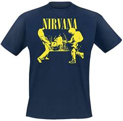 Nirvana Unisex Nirvts05mn05 T-Shirt, blau, XXL von Nirvana