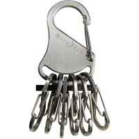 Nite Ize Schlüsselanhänger NITE Ize Schlüssel-Karabiner NI-KLK-11-R3 KeyRack Locker Silber 1 St. von Nite Ize