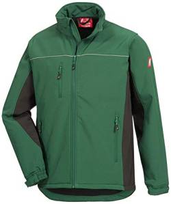 Nitras Motion Tex Light 7154 Softshelljacke - windfeste Jacke für die Arbeit - Grün - 5XL von Nitras