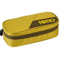 Nitro Pencil Case, Federmäppchen, Schlampermäppchen, Faulenzer Box, Federmappe, Stifte Etui, Golden Mud von Nitro
