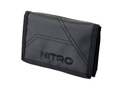 Nitro Unisex Wallet, Geldbörse, Portemonnaie, Münzbörse Geldbeutel, Tough Black von Nitro
