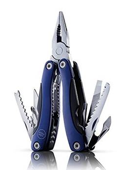 NIVEA MEN Multitool Promotion-Zugabe, hochwertiges Multiwerkzeug mit 8+2 Funktionen, 100% rostfreies Multifunktionstool aus Edelstahl von Nivea Men