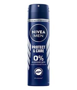 Nivea Men Protect & Care Deo Spray, ohne Aluminium, 150 ml von Nivea Men