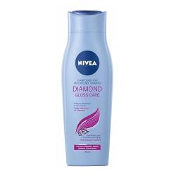 6 x NIVEA Shampoo "Diamond Gloss" für stumpf/normal Haar - 250 ml von Nivea