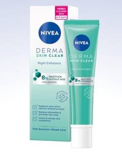 Nivea Derma Skin Clear Night Exfoliator - 40 ml von Nivea
