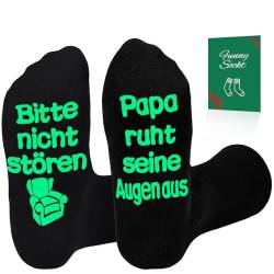 Niwicee Haussocken Wintersocken Geschenk Für Damen Herren 38-42 Socken Bring mir Lange Fun Socken Kleinigkeiten weihnachten -Schwarz-Sofa-Leuchtend von Niwicee