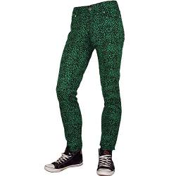 Leo Jeans Hose grün Pure Classic Style, Grösse 42 von Nix-Gut