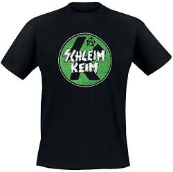 Schleimkeim – Logo grün T-Shirt, schwarz, Grösse L von Nix-Gut