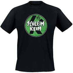 Schleimkeim – Logo grün T-Shirt, schwarz, Grösse M von Nix-Gut